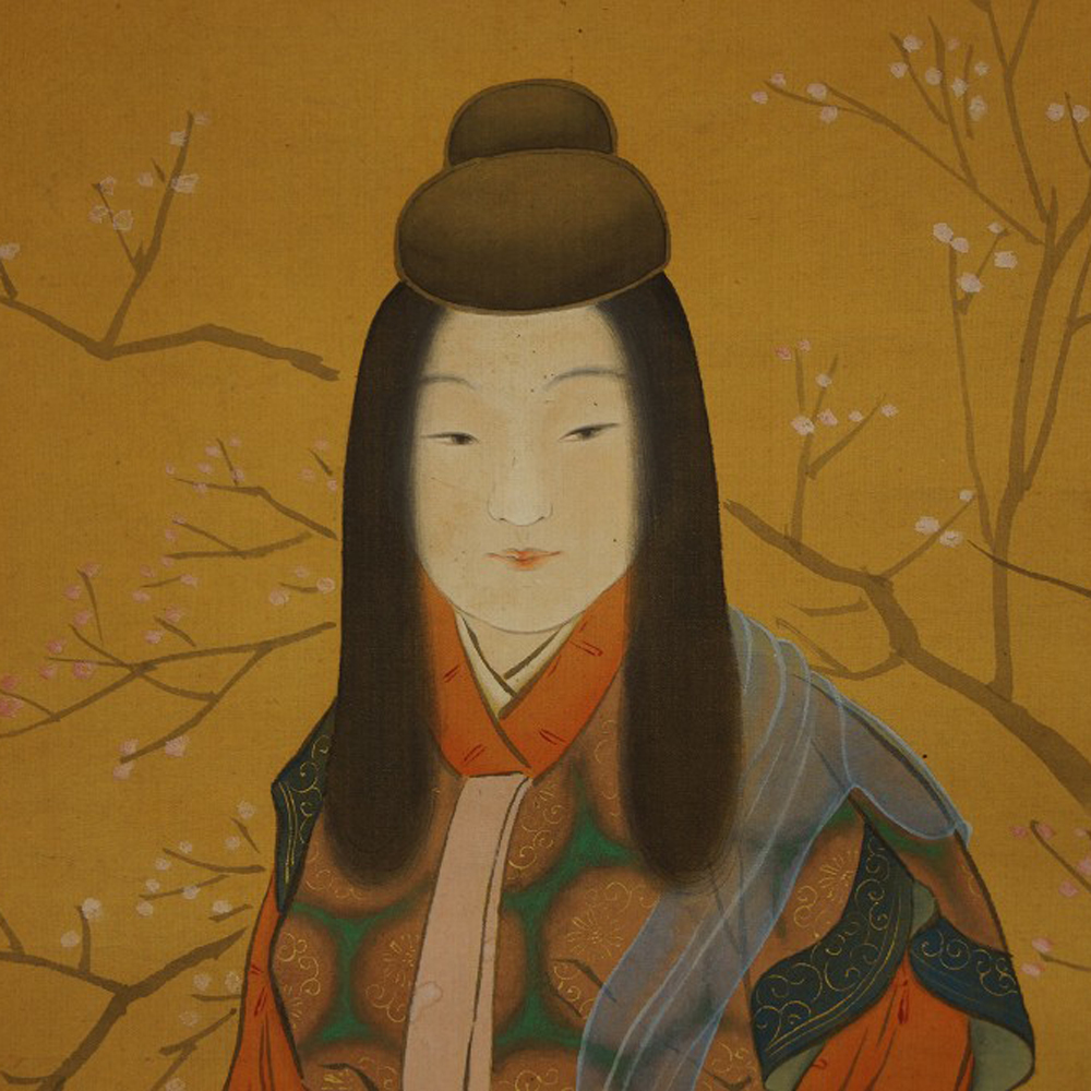 Schoenheit im Kimono Motiv Nahaufnahme Vorschau