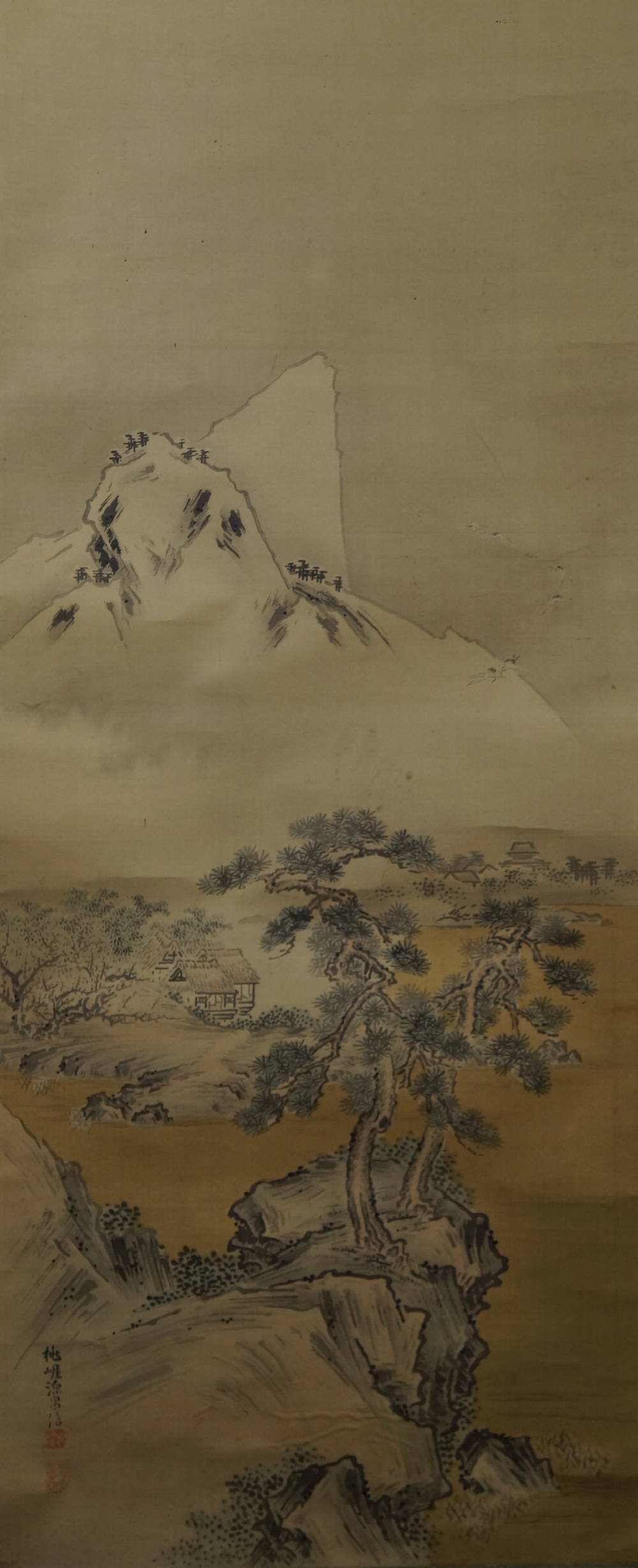 The Pines and the Cranes Full Motif Without Mounting