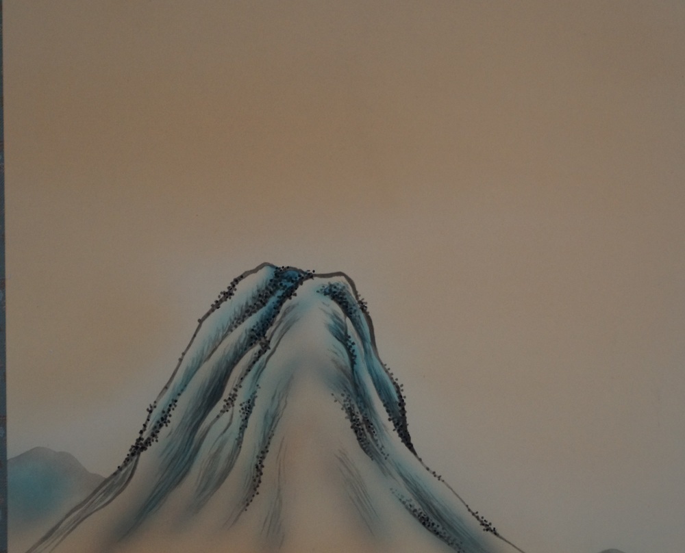 Paysage Kakejiku paysage gros plan